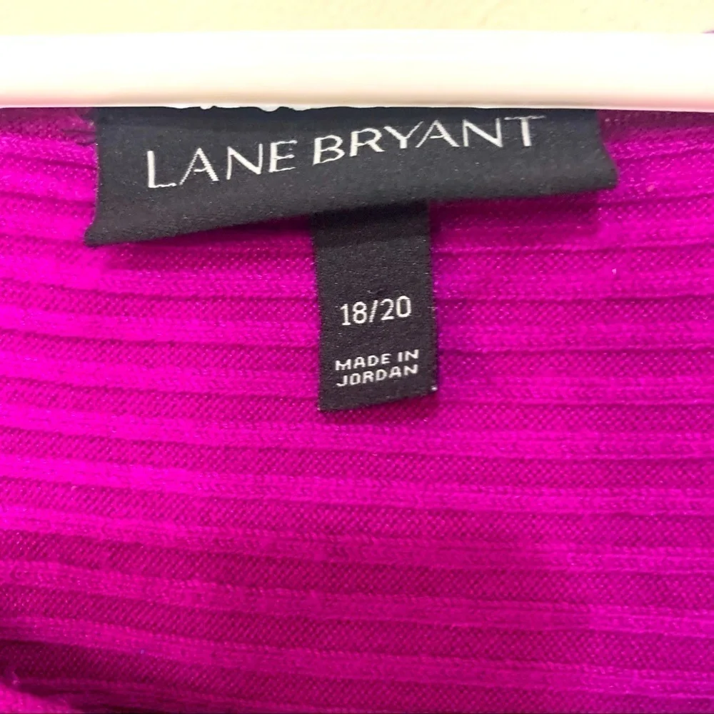 LANE BRYANT Long-Sleeve Scoop-Neck knit sweater 18 - Picture 3 of 8